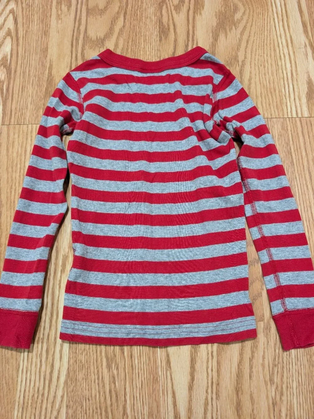 Hanna Andersson Long John Pajamas Gnomes Stripes 110 5 Organic Cotton